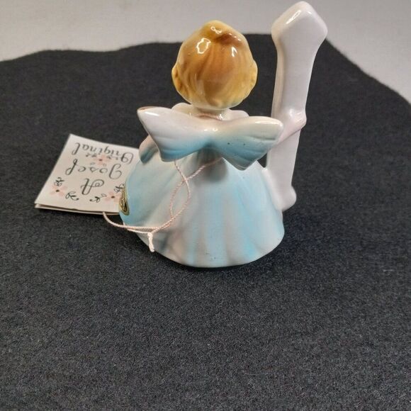 Vintage Josep Original Winged Porcelain Figurine Birthday Number 1 Doll - Picture 3 of 6